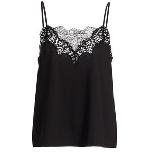 Cami NYC Candice Lace-Trim Jersey Camisole Sz S EUC